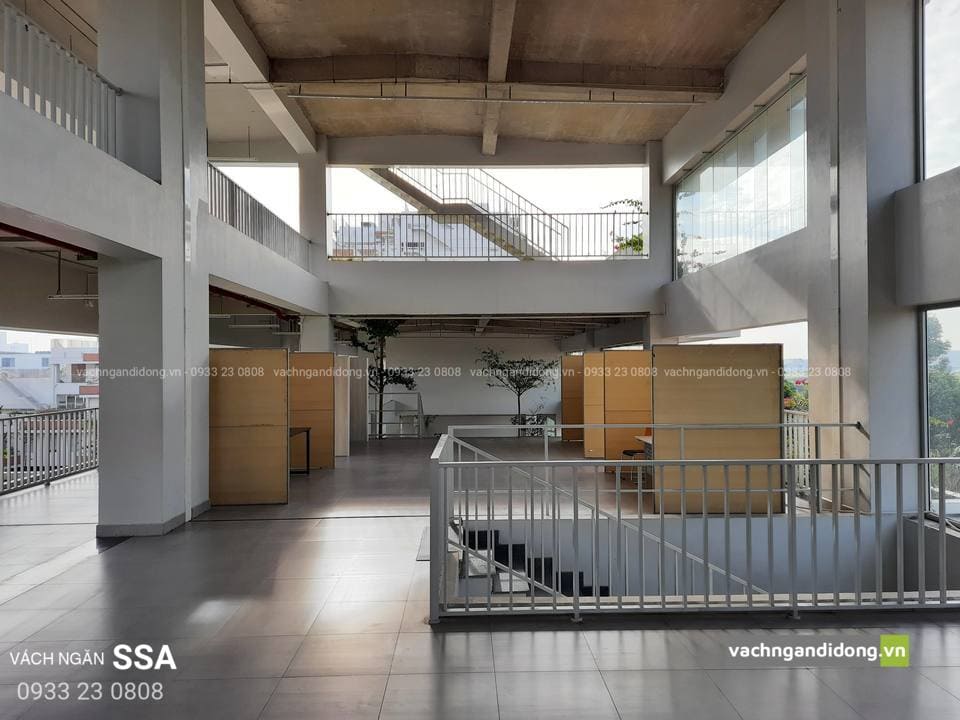 vách ngăn văn phòng